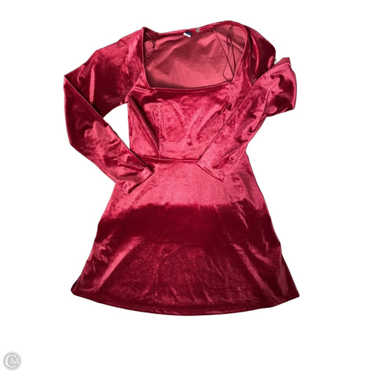 Dress Casual Short By Old Navy In Red, Size: M