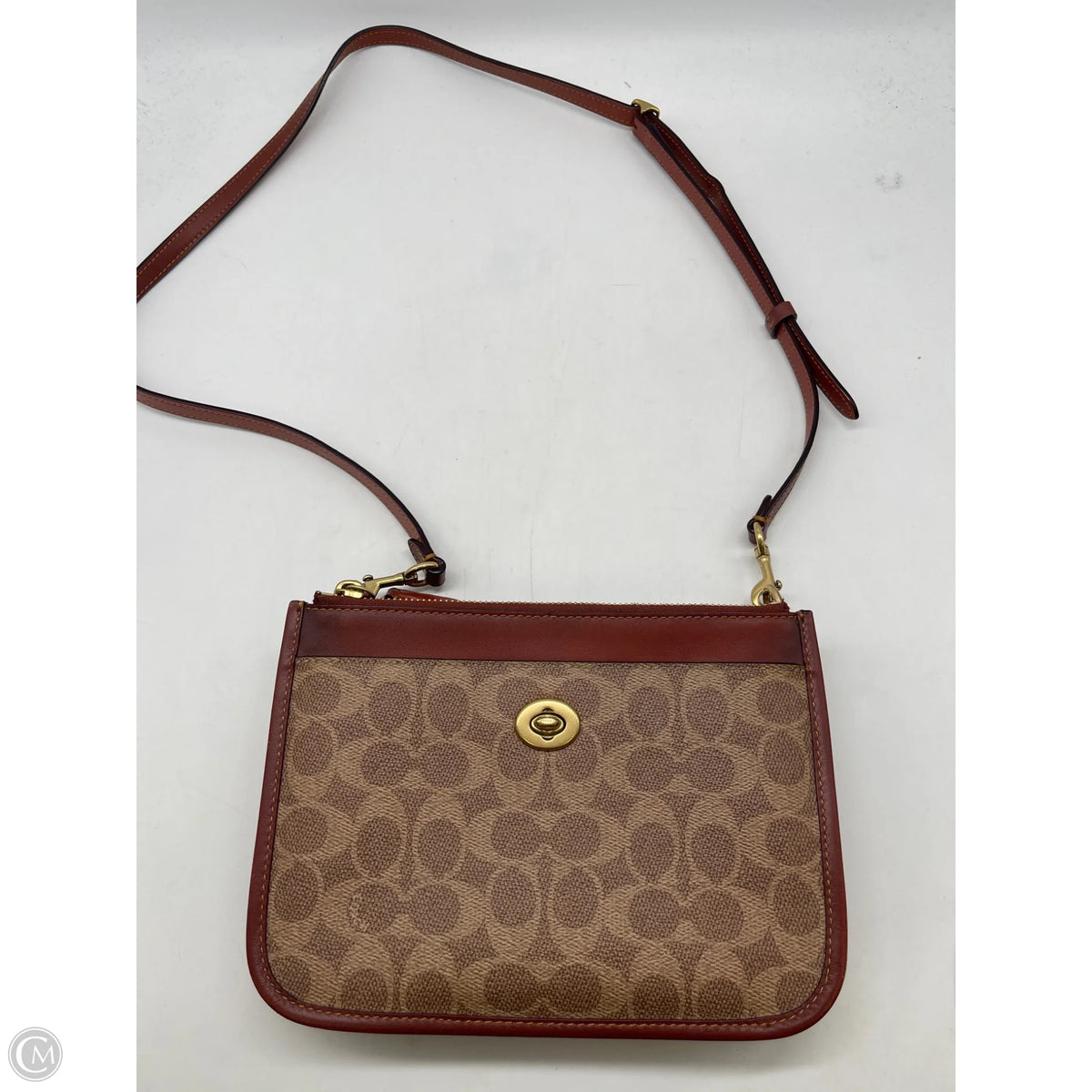 Crossbody Designer By Coach, Size: Medium