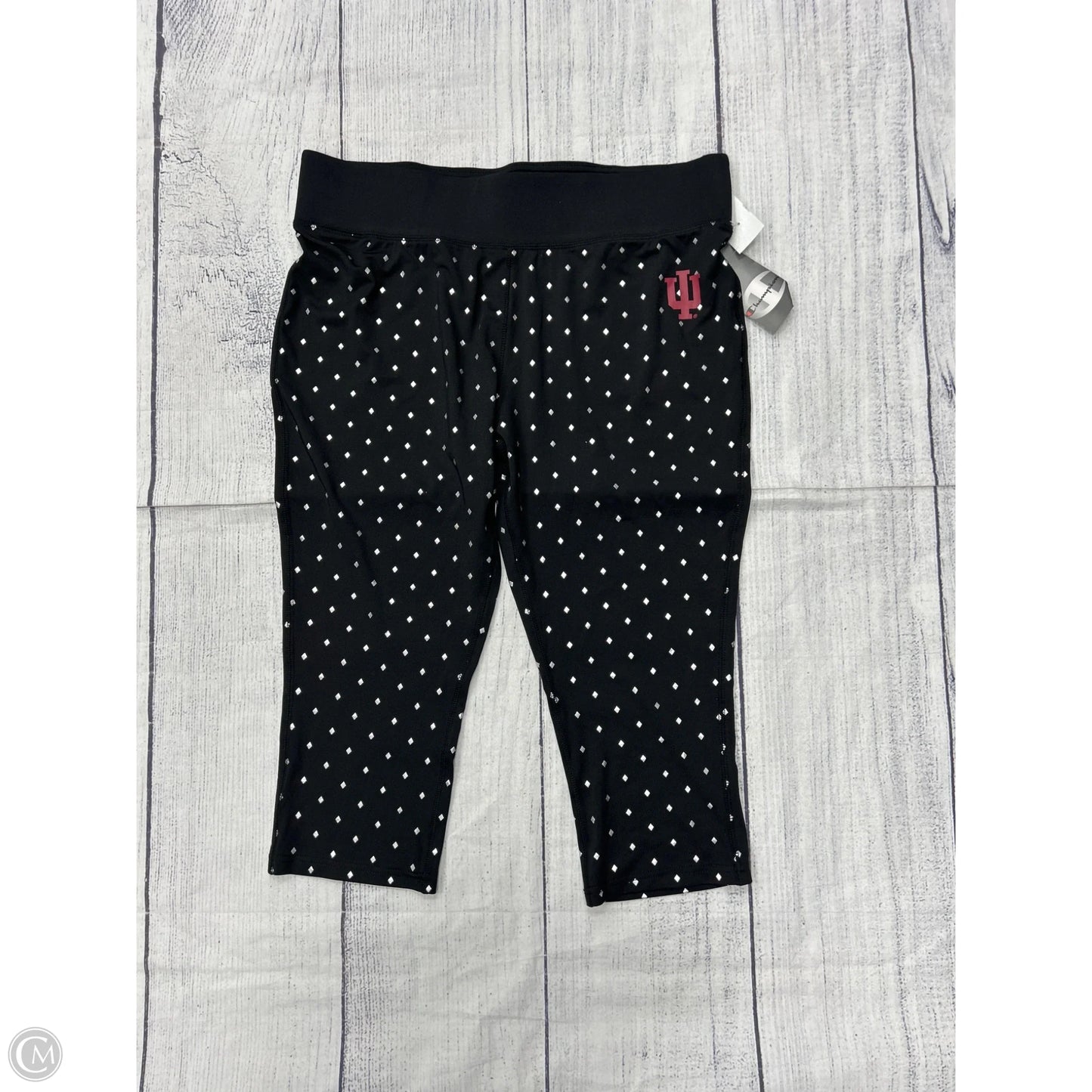 Athletic Capris By Champion In Black, Size: Xl