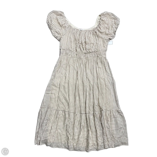 Dress Casual Midi By Angels In Cream, Size: Xl