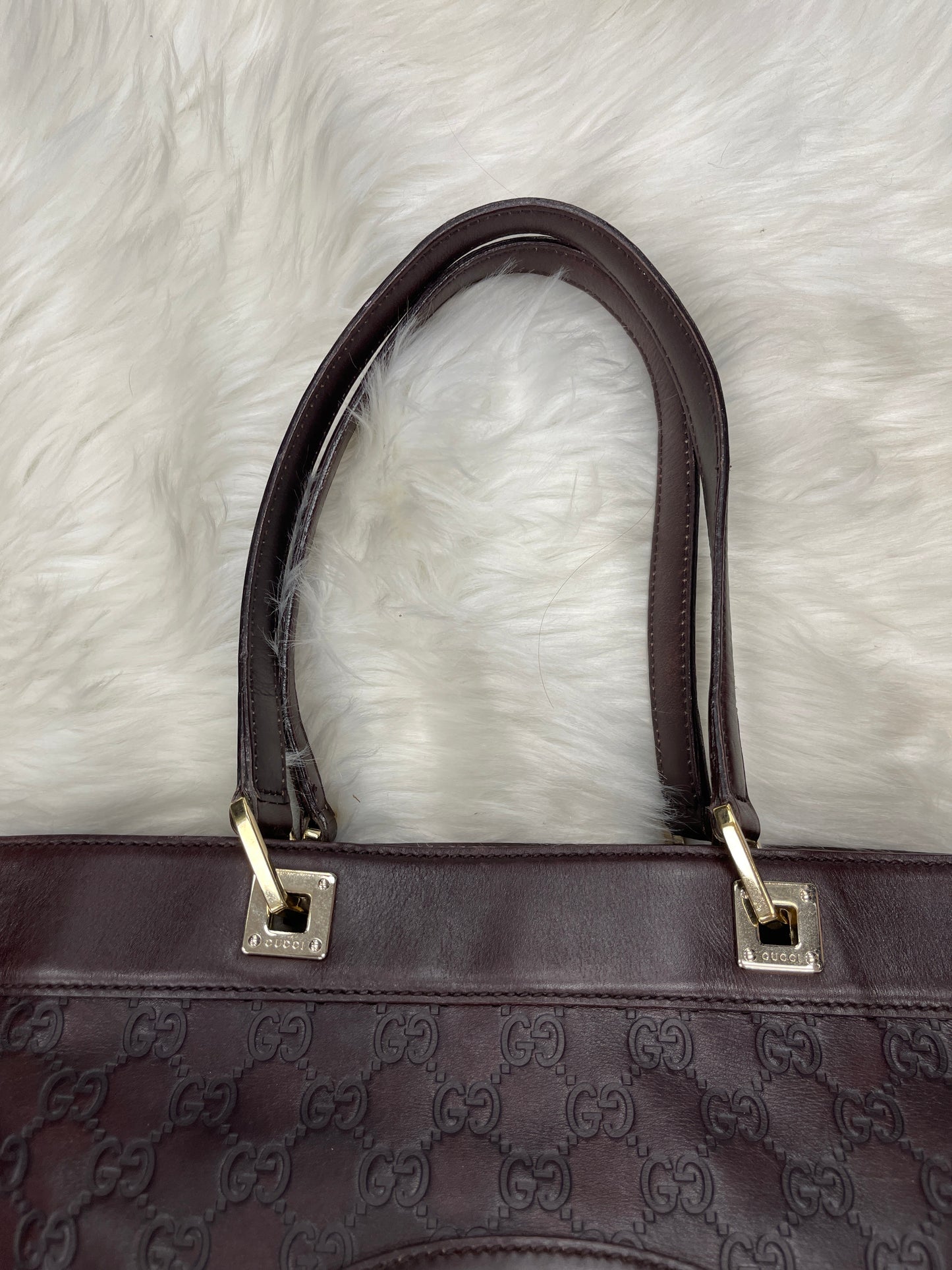Handbag Luxury Designer By Gucci, Size: Large
