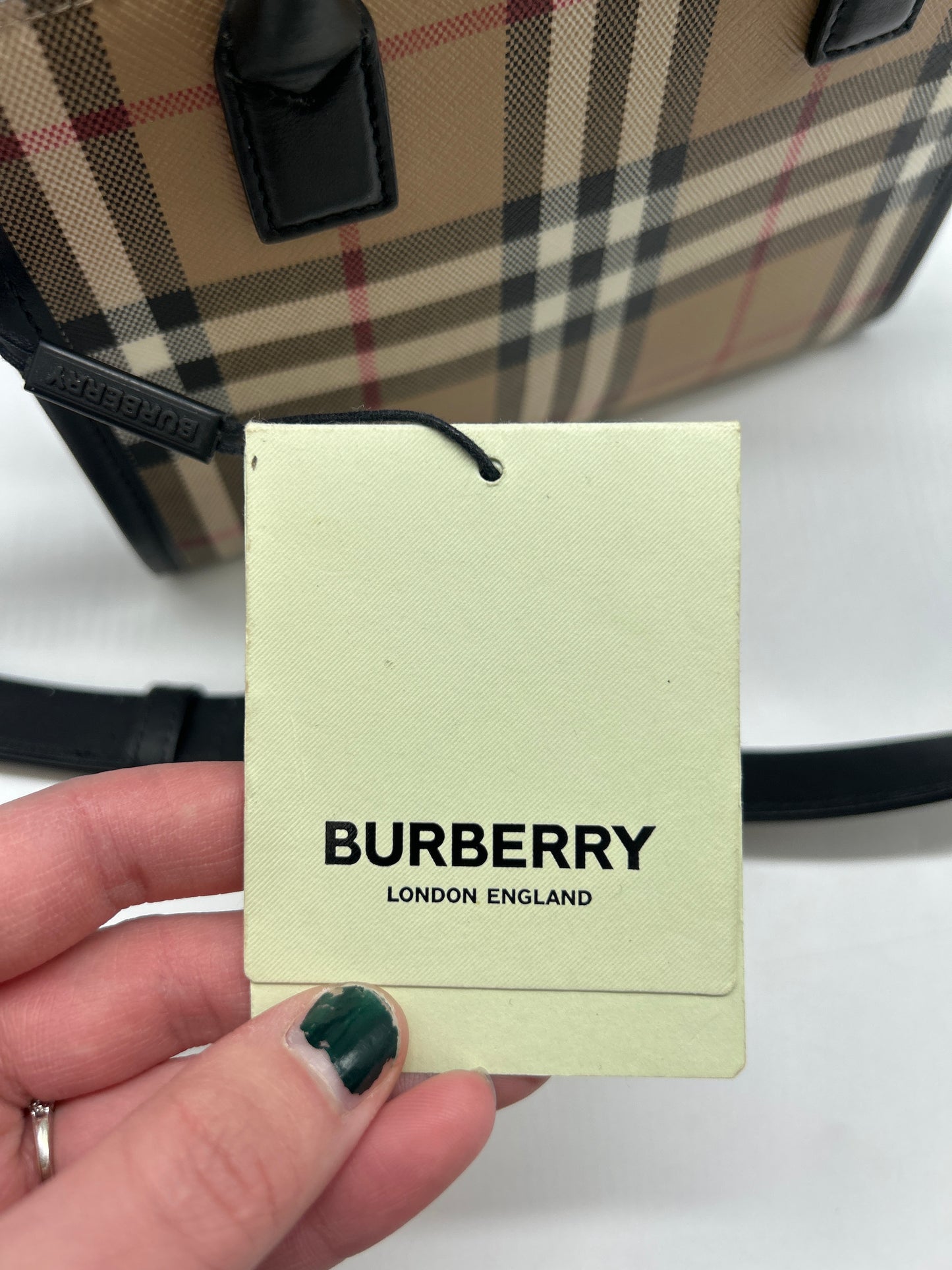 Crossbody Luxury Designer By Burberry, Size: Small