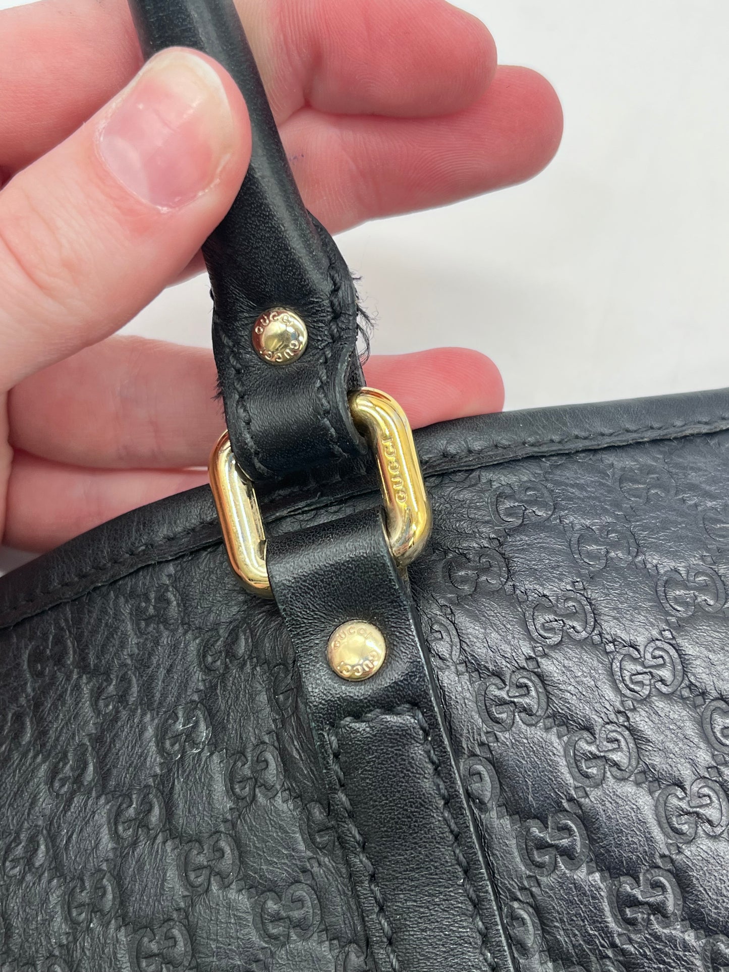 Handbag Luxury Designer By Gucci, Size: Large