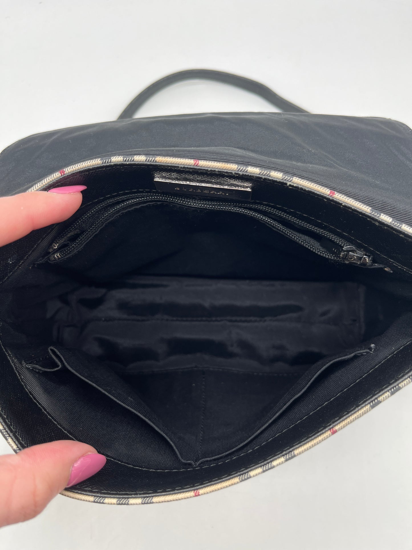 Handbag Luxury Designer By Burberry, Size: Small