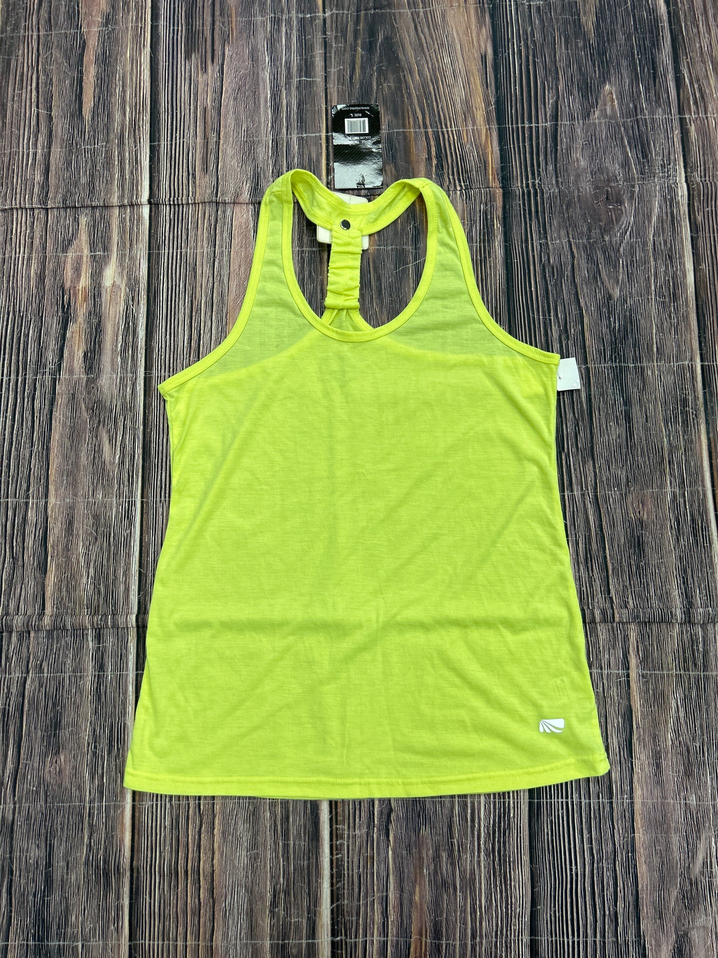 Athletic Tank Top By Marika Tek In Yellow, Size: L