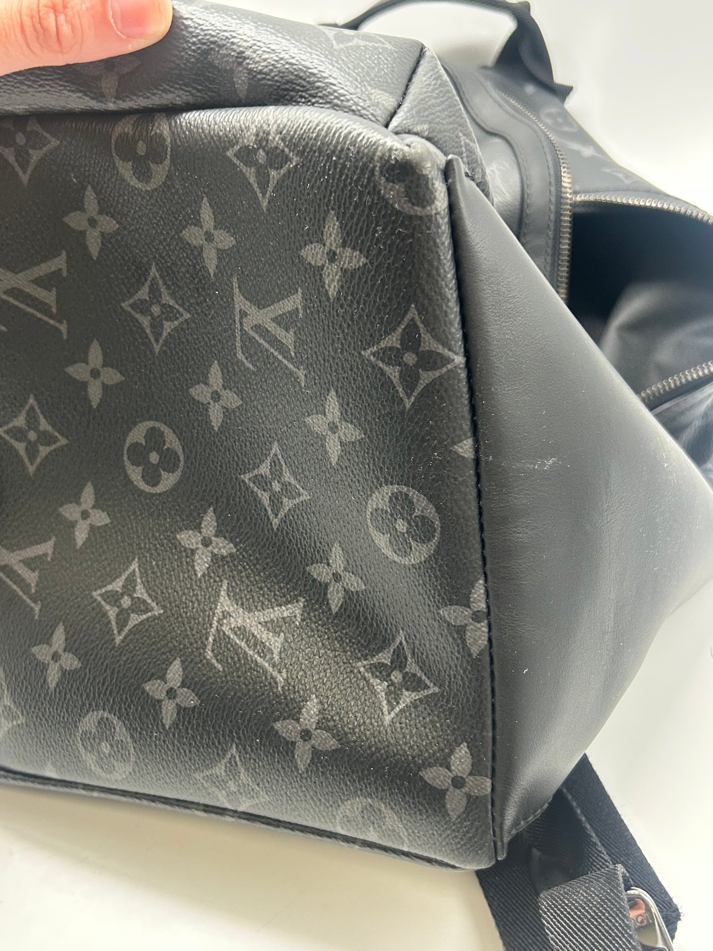 Backpack Luxury Designer By Louis Vuitton, Size: Large
