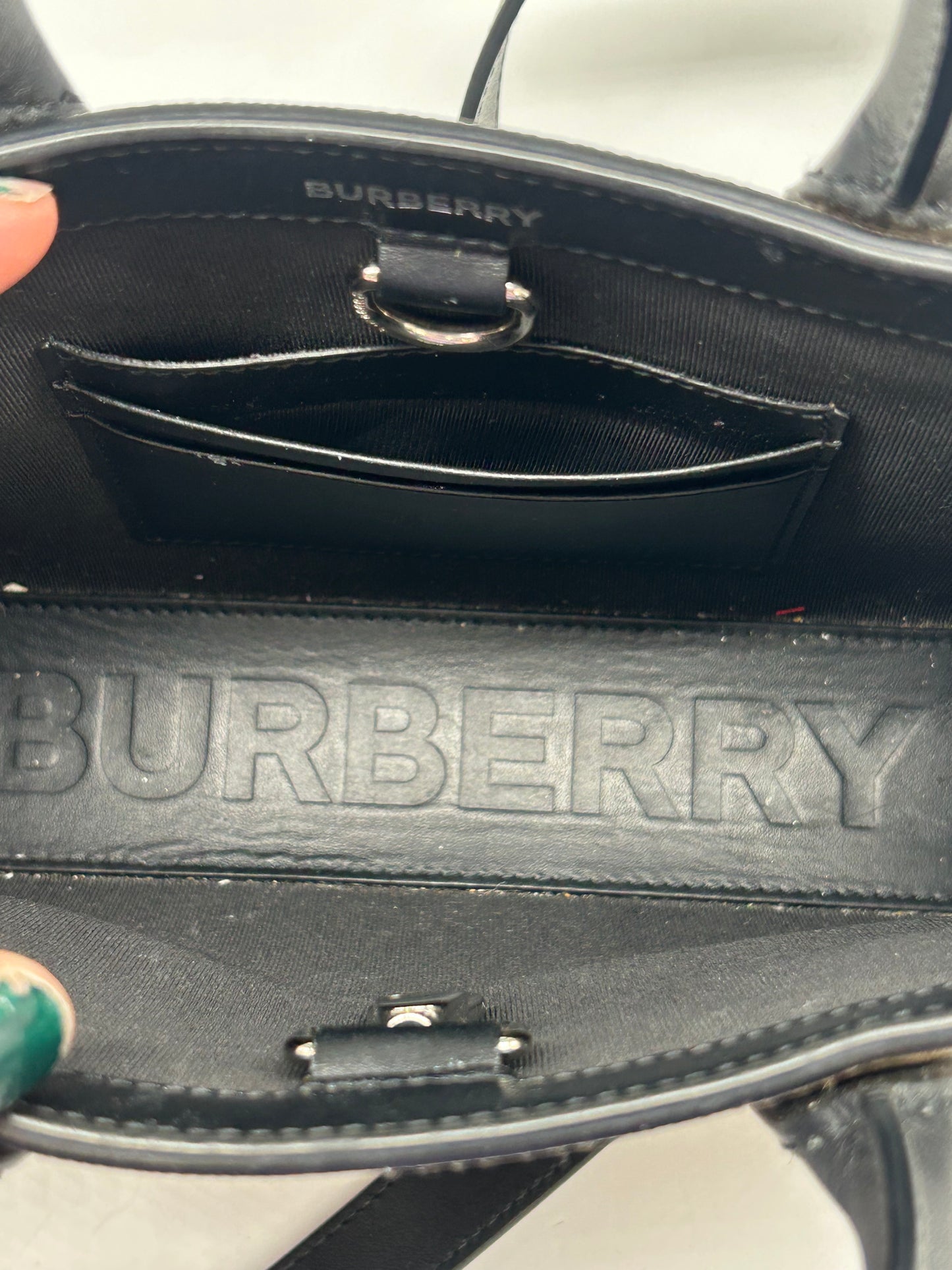 Crossbody Luxury Designer By Burberry, Size: Small