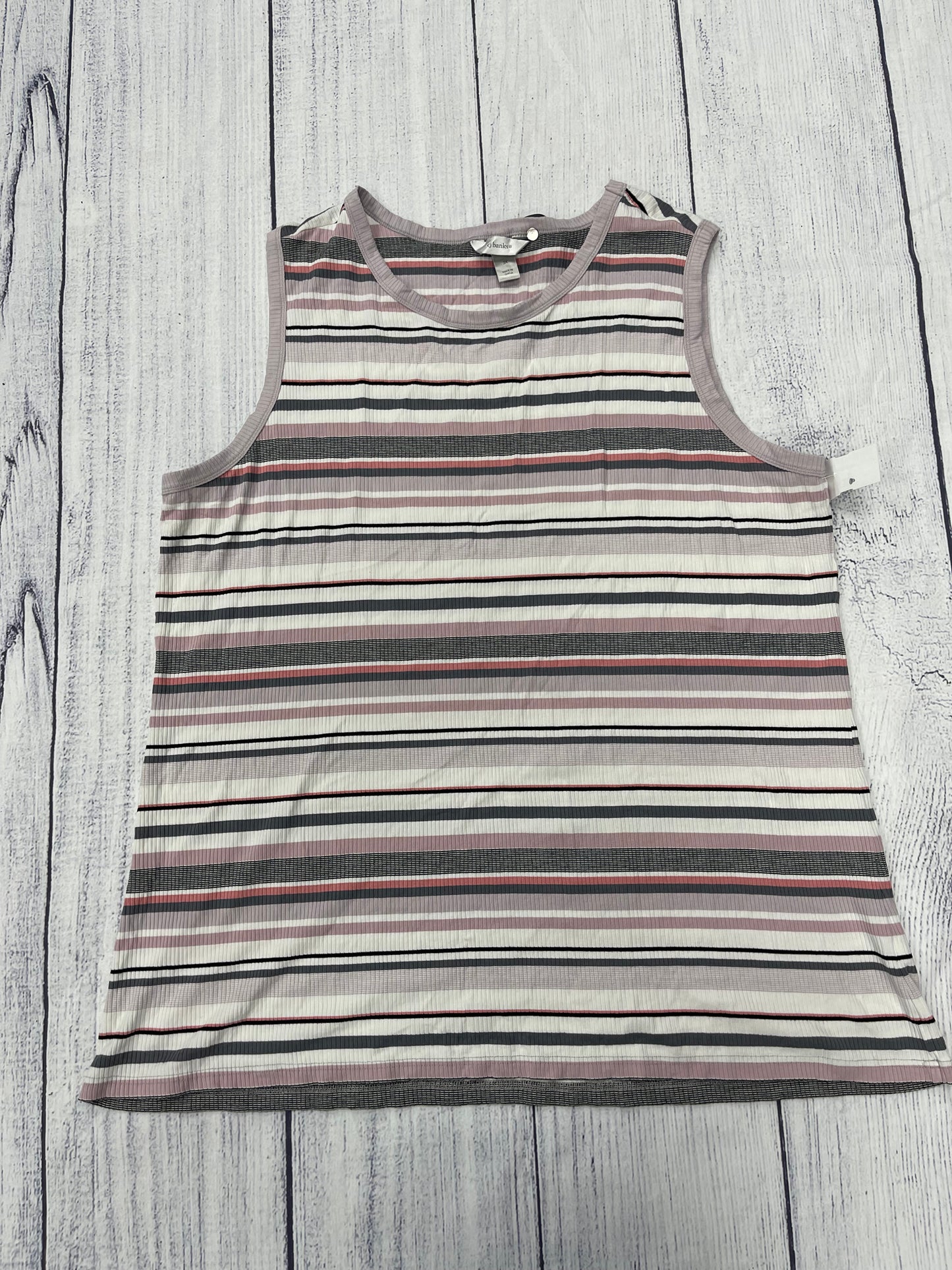 Tank Top By Cj Banks In Striped Pattern, Size: 3x