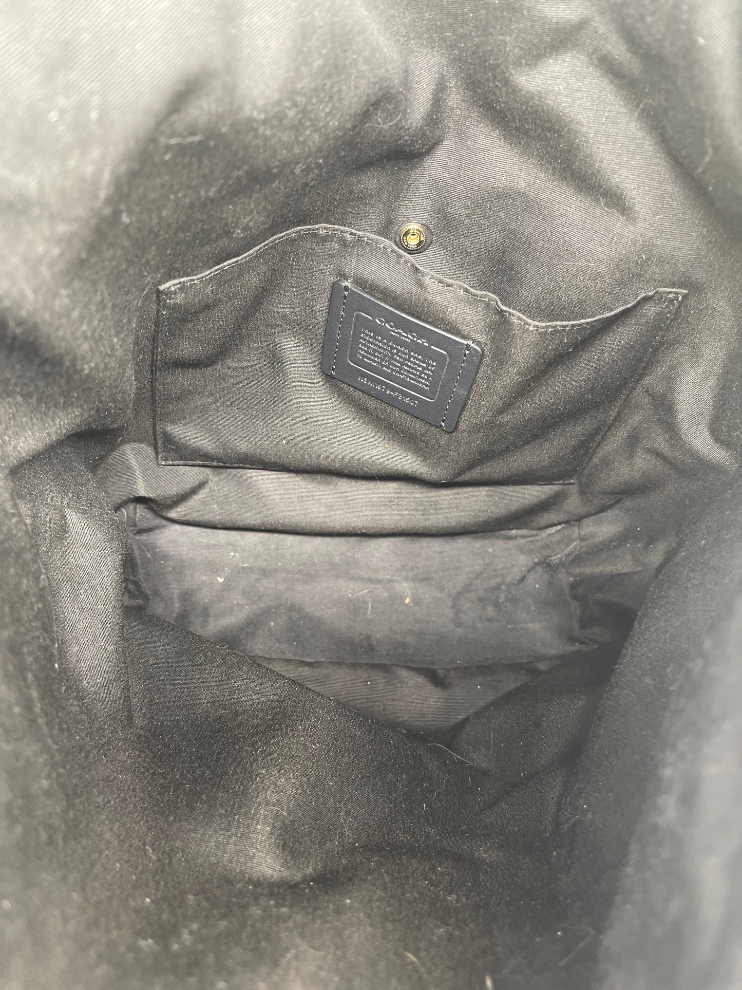 Handbag Designer By Coach, Size: Medium