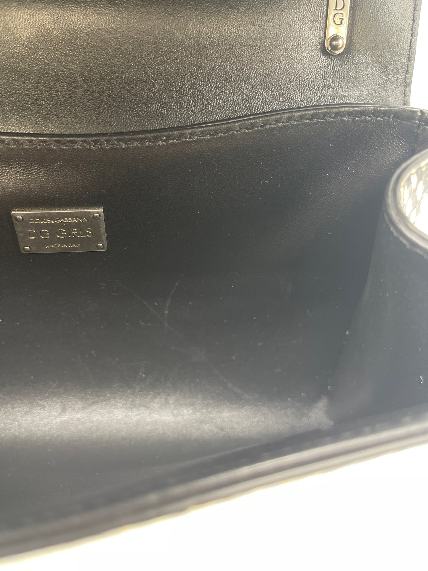 Handbag Luxury Designer By Dolce And Gabbana, Size: Medium