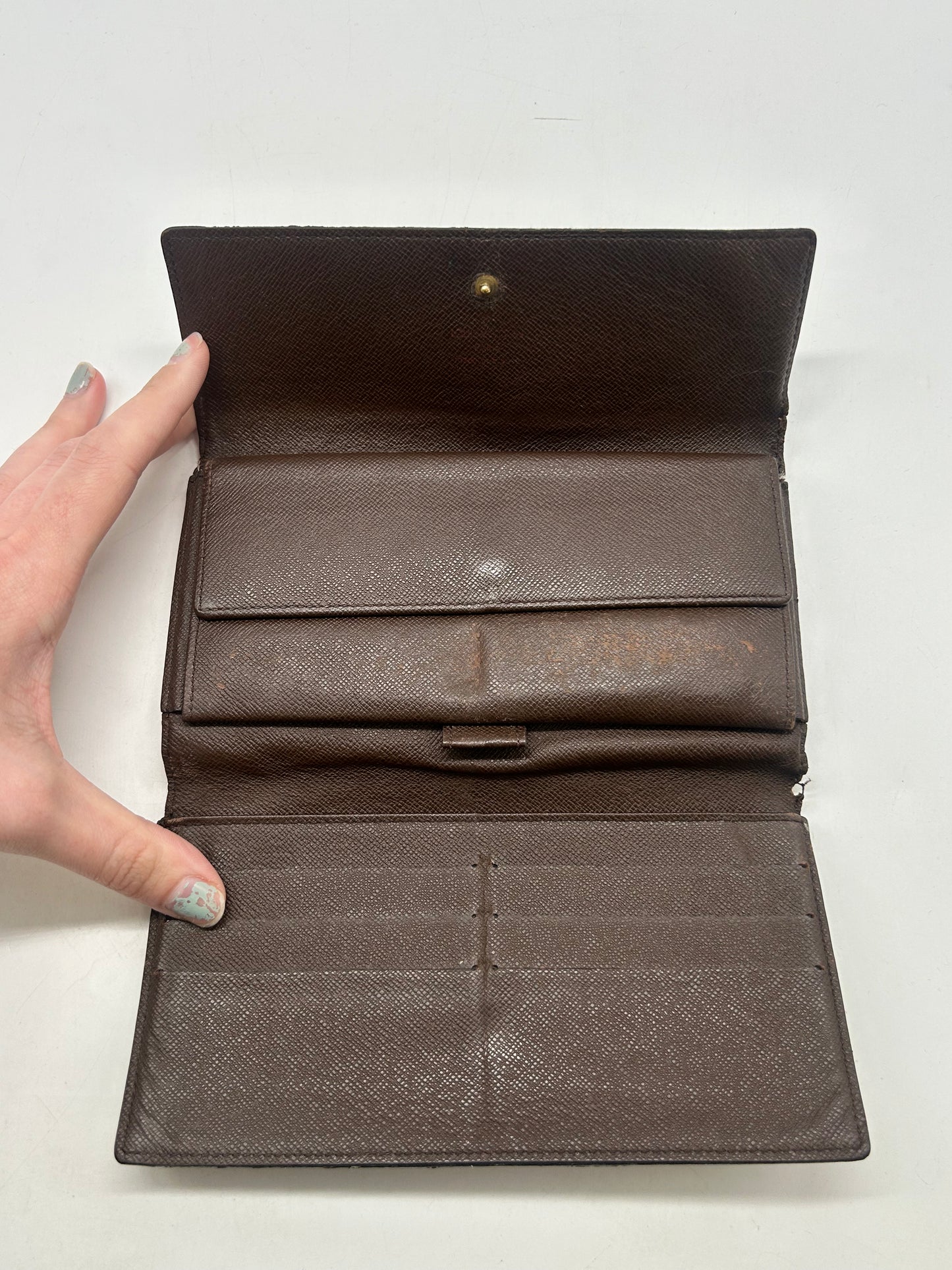 Wallet Luxury Designer By Louis Vuitton, Size: Large