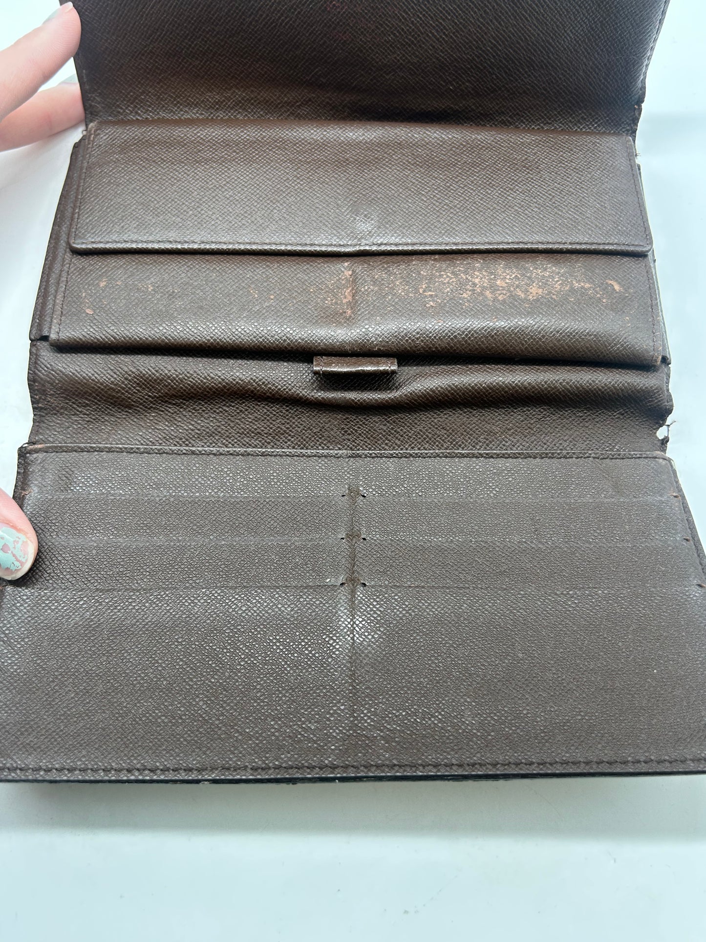 Wallet Luxury Designer By Louis Vuitton, Size: Large