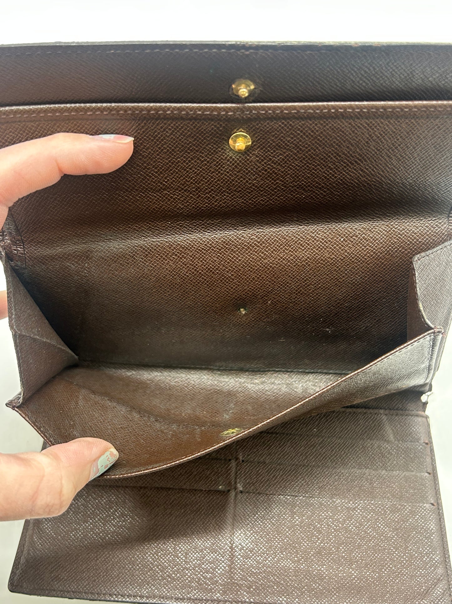 Wallet Luxury Designer By Louis Vuitton, Size: Large