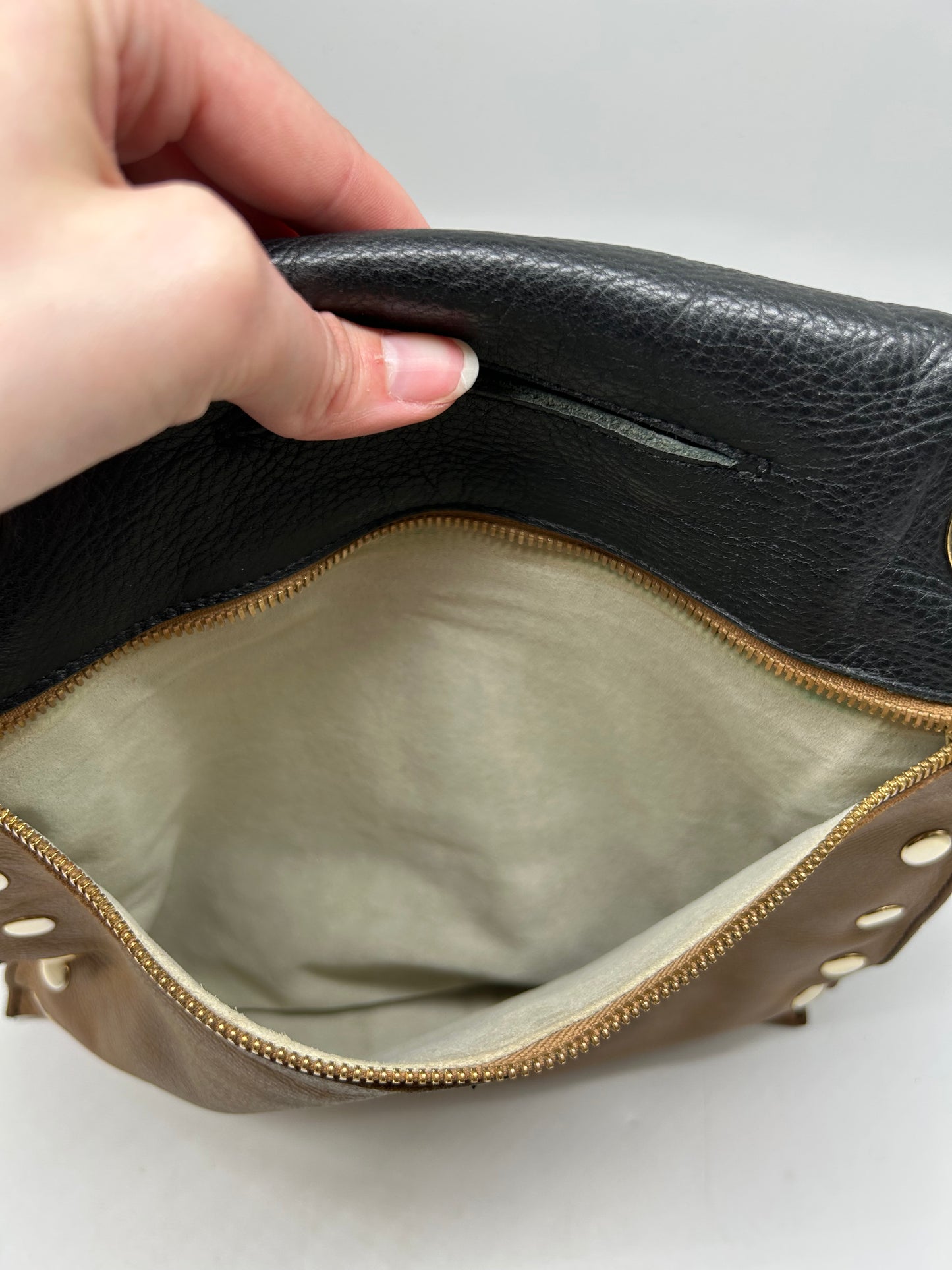 Crossbody Leather By Hammitt, Size: Medium