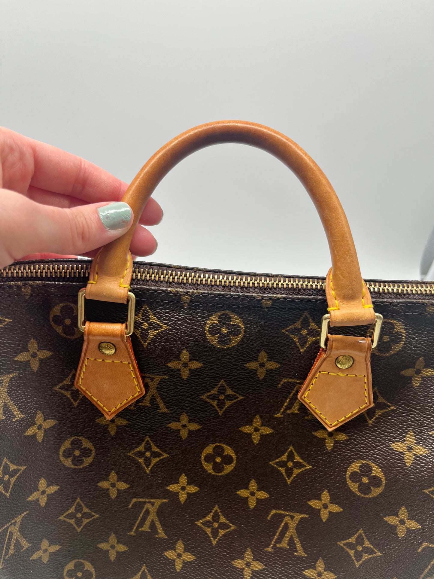 Handbag Luxury Designer By Louis Vuitton, Size: Medium