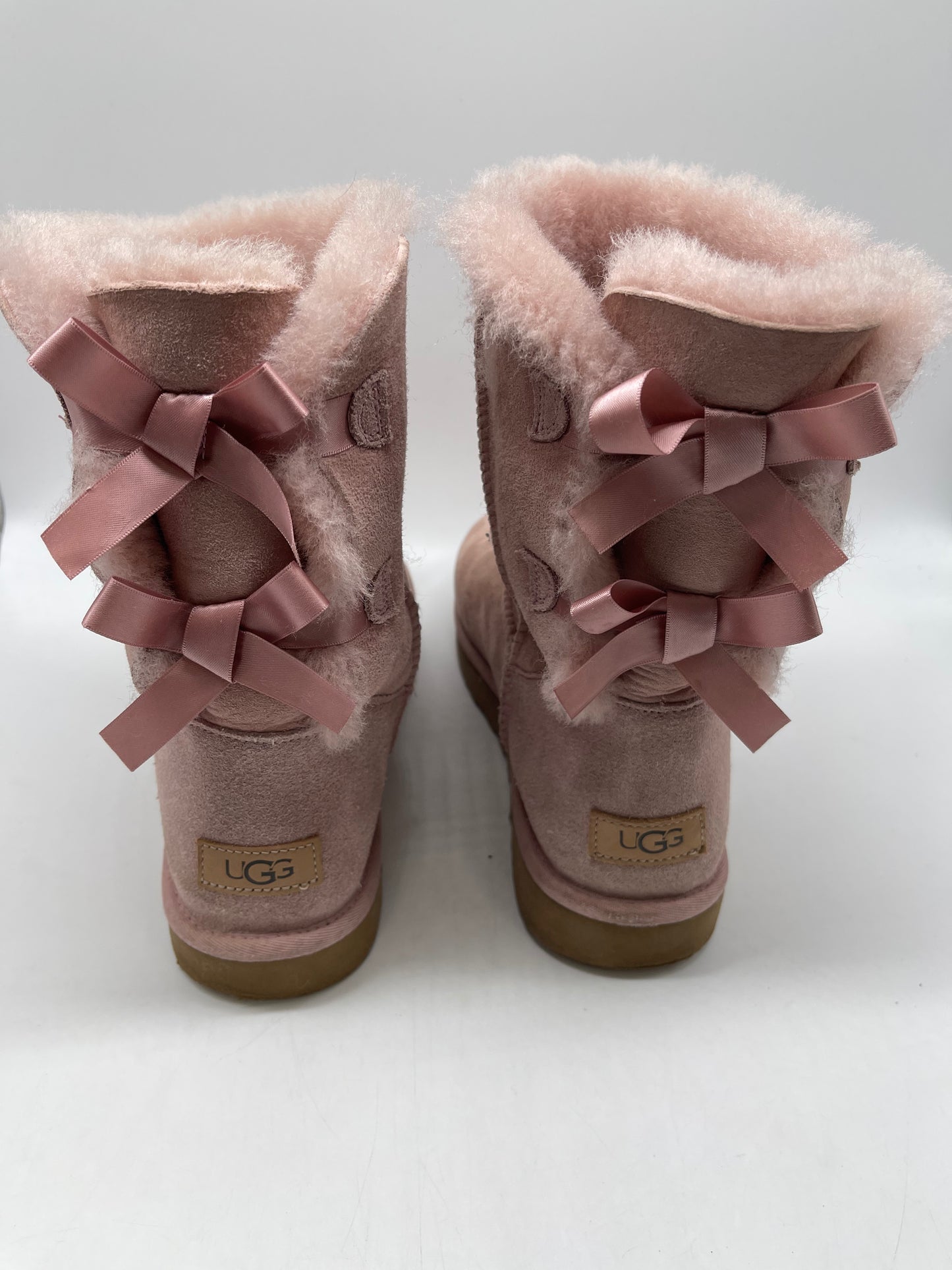 Boots Designer By Ugg In Pink, Size: 11