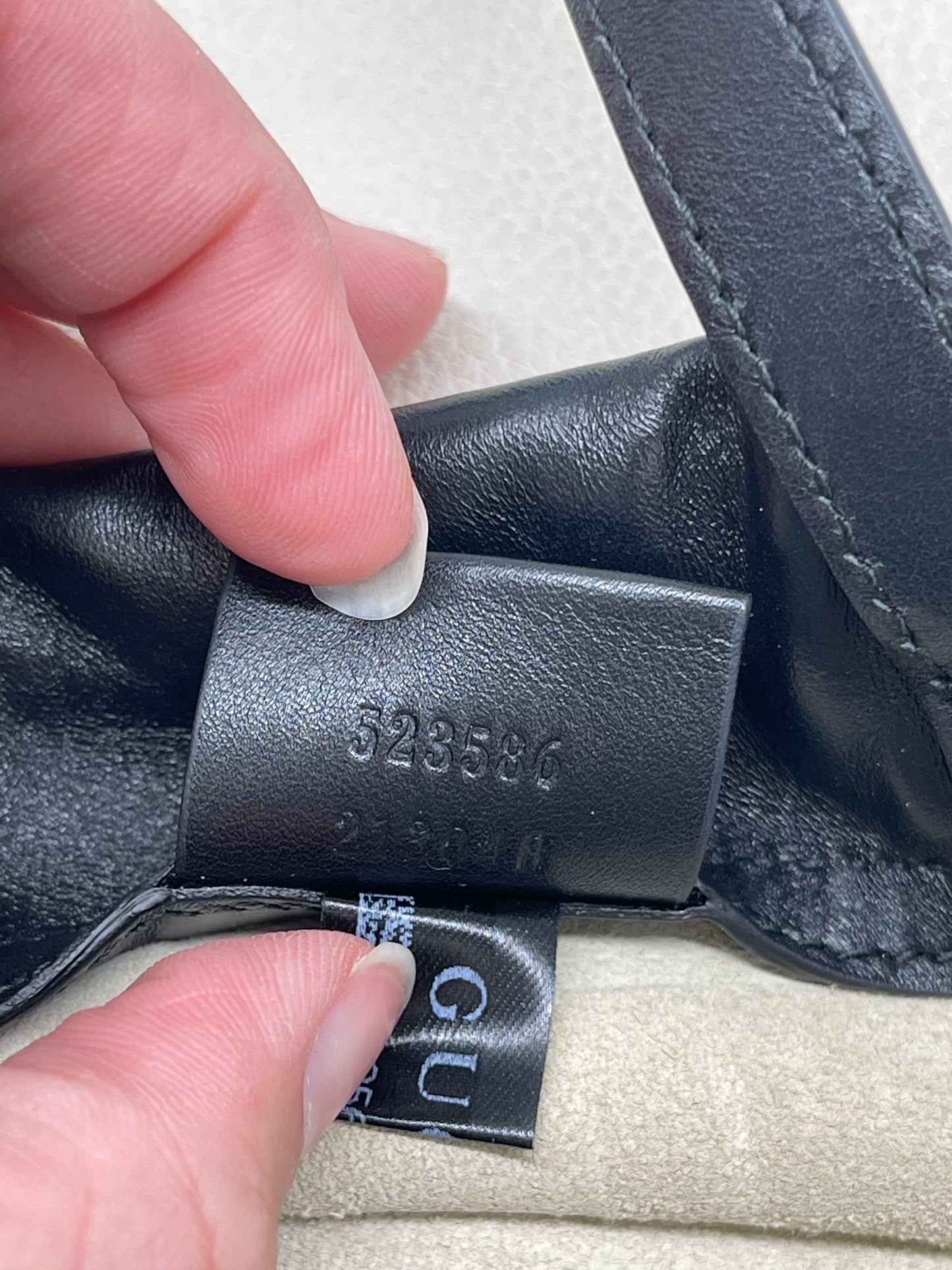 Backpack Luxury Designer By Gucci, Size: Medium