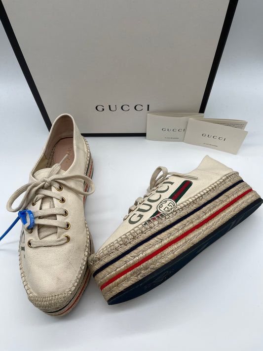 Shoes Luxury Designer By Gucci  Size: 8