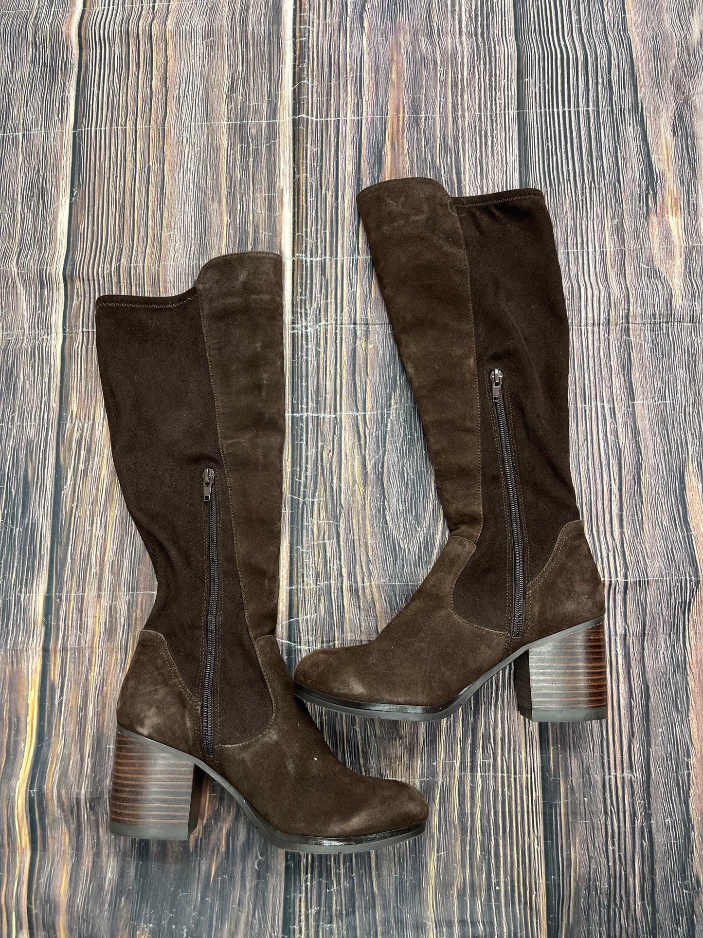Boots Mid-calf Heels By Nine West  Size: 6.5