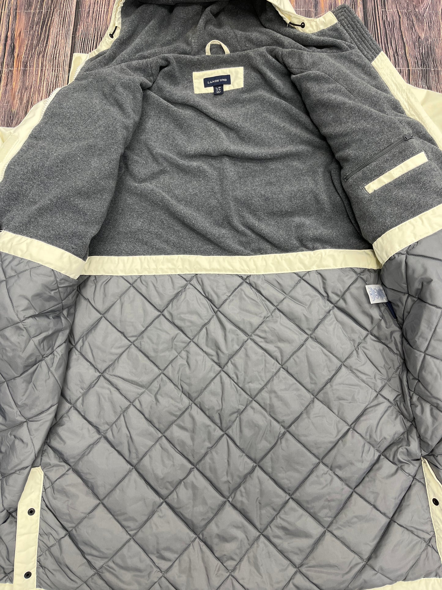 Coat Puffer & Quilted By Lands End  Size: L