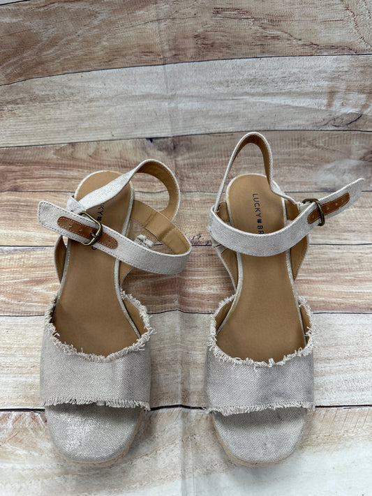 Shoes Heels Espadrille Wedge By Lucky Brand  Size: 10
